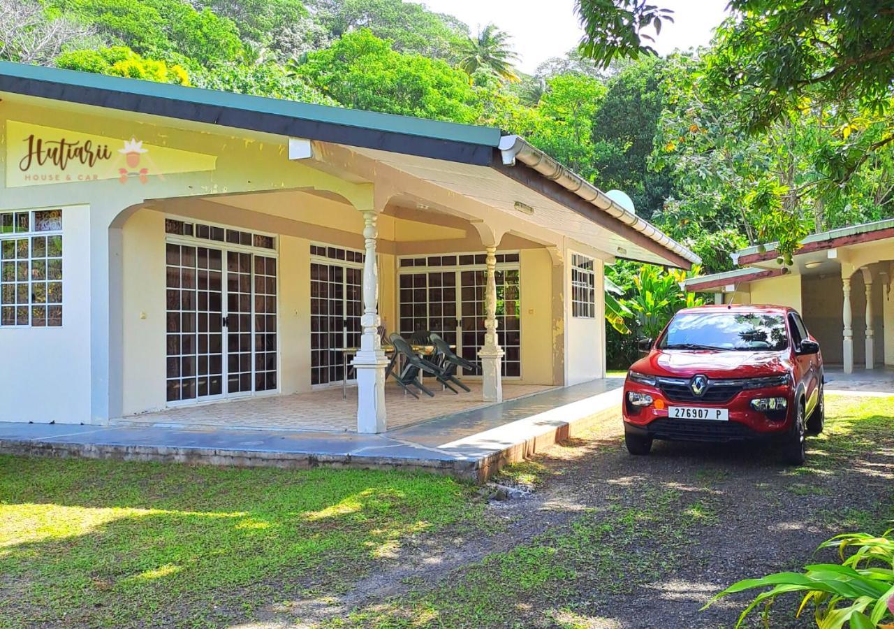 فيلا Hutiarii House & Car & Excursions Raiatea Tevaitoa المظهر الخارجي الصورة
