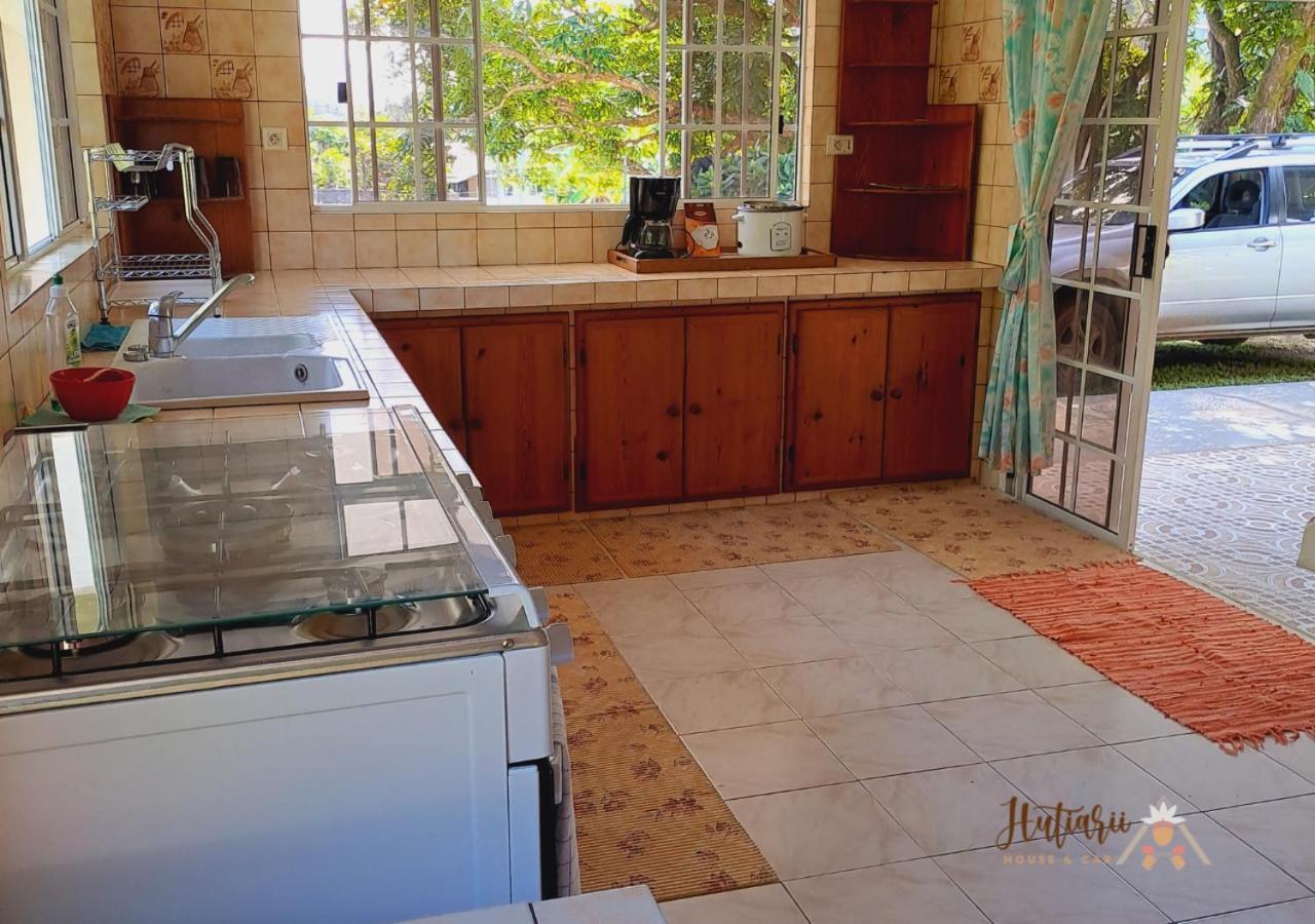 فيلا Hutiarii House & Car & Excursions Raiatea Tevaitoa المظهر الخارجي الصورة