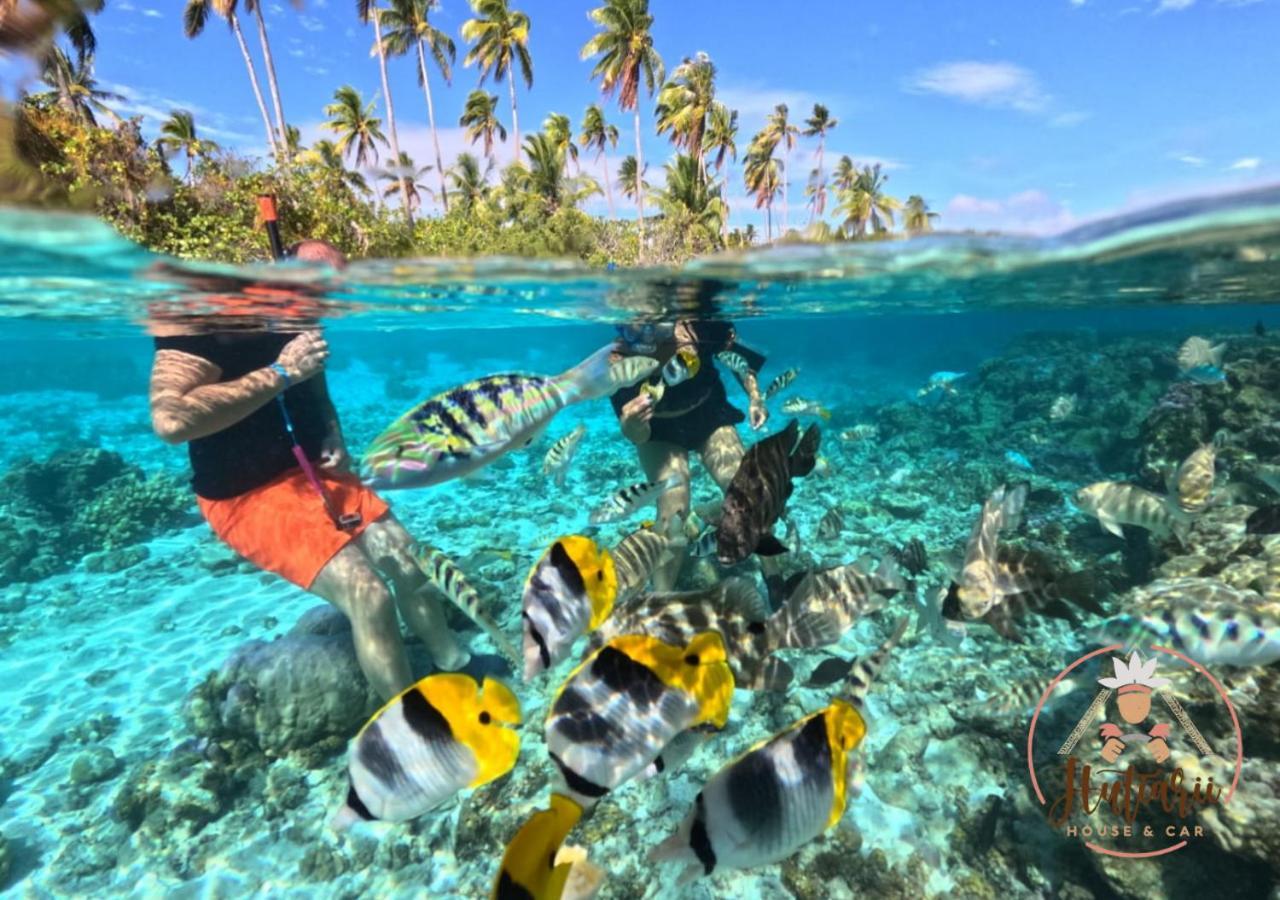 فيلا Hutiarii House & Car & Excursions Raiatea Tevaitoa المظهر الخارجي الصورة