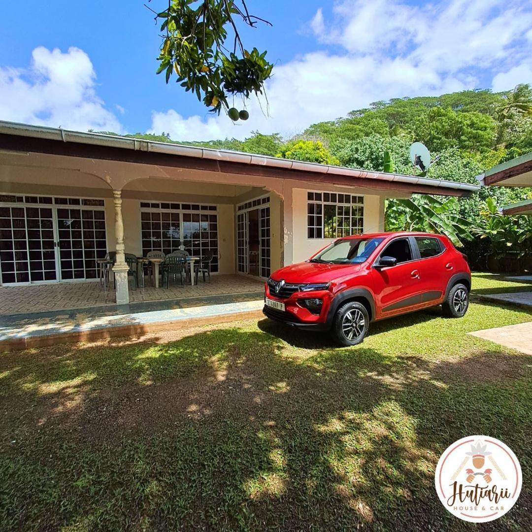 فيلا Hutiarii House & Car & Excursions Raiatea Tevaitoa المظهر الخارجي الصورة